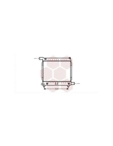 COMPATIBLE CON RADIADOR MERCEDES 190 W201 , W124