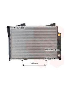 COMPATIBLE CON RADIADOR MERCEDES CLASE C W202 , CLK C208 ,