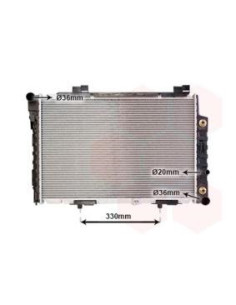 COMPATIBLE CON RADIADOR MERCEDES CLASE C W202 , EKL W210