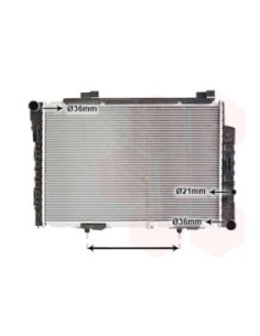 COMPATIBLE CON RADIADOR MERCEDES CLASE C W202