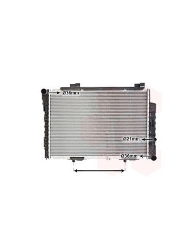 COMPATIBLE CON RADIADOR MERCEDES CLASE C W202