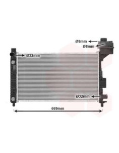 COMPATIBLE CON RADIADOR MERCEDES CLASE A W168