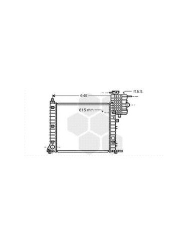 COMPATIBLE CON RADIADOR MERCEDES CLASE V 638, 2