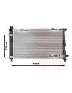 COMPATIBLE CON RADIADOR MERCEDES CLASE A W168