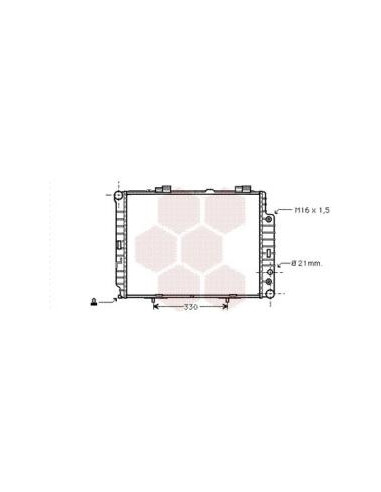 COMPATIBLE CON RADIADOR MERCEDES CLASE E W210