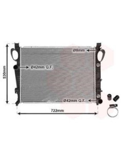 COMPATIBLE CON RADIADOR MERCEDES CLASE S CDI W220 02