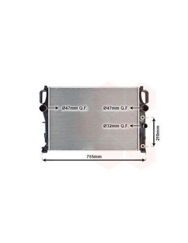 COMPATIBLE CON RADIADOR MERCEDES CLASE E W211