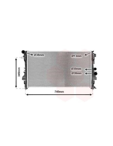 COMPATIBLE CON RADIADOR MERCEDES