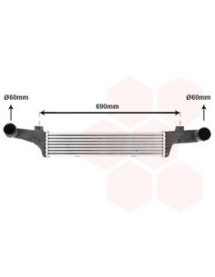 COMPATIBLE CON INTERCOOLER MERCEDES CLASE E W210