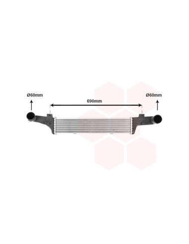 COMPATIBLE CON INTERCOOLER MERCEDES CLASE E W210