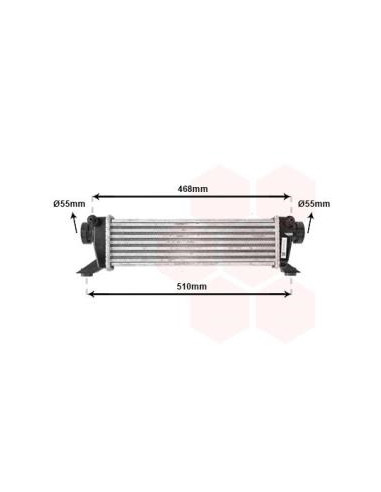 COMPATIBLE CON INTERCOOLER MERCEDES CLASE A W168