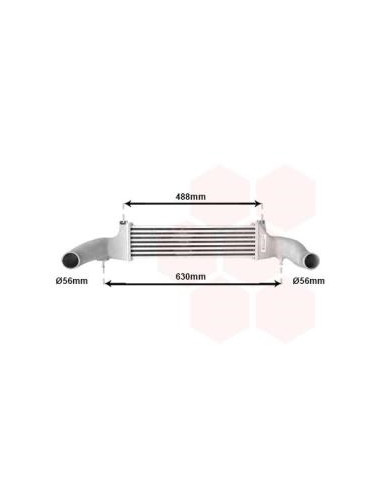 COMPATIBLE CON INTERCOOLER MERCEDES CLASE C...