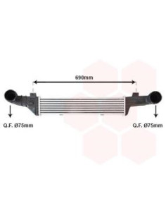 COMPATIBLE CON INTERCOOLER MERCEDES CLASE E W210