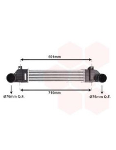 COMPATIBLE CON INTERCOOLER MERCEDES CLASE S W220