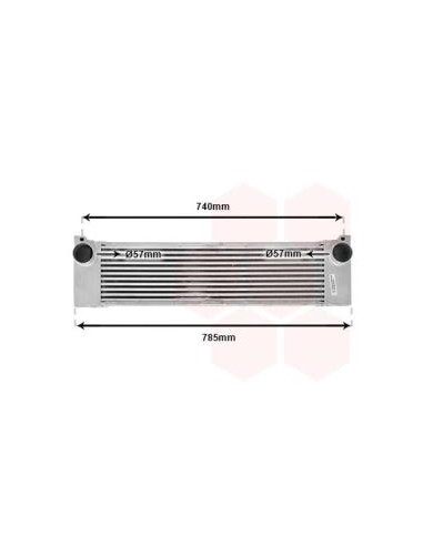 COMPATIBLE CON INTERCOOLER MERCEDES VITO W639