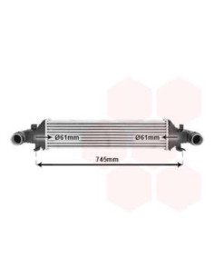 COMPATIBLE CON INTERCOOLER MERCEDES W204 C220 CDI 2007