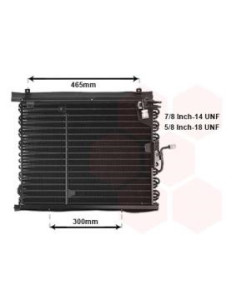 COMPATIBLE CON CONDENSADOR MERCEDES CLASE E W124, A124,...