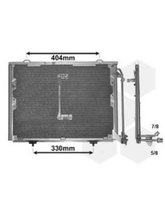 COMPATIBLE CON CONDENSADOR MERCEDES CLASE C W202, T202 CLK
