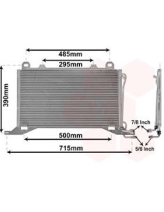 COMPATIBLE CON CONDENSADOR MERCEDES W210 9699