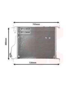 COMPATIBLE CON CONDENSADOR MERCEDES CLASE S W220 CLASE S C