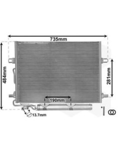 COMPATIBLE CON CONDENSADOR MERCEDES CLASE E W211 All