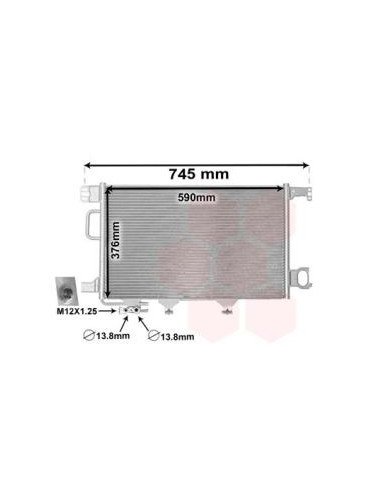 COMPATIBLE CON CONDENSADOR MERCEDES CCLASS...