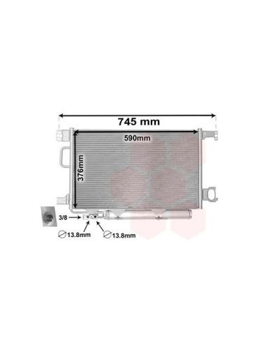 COMPATIBLE CON CONDENSADOR MERCEDES CCLASS...
