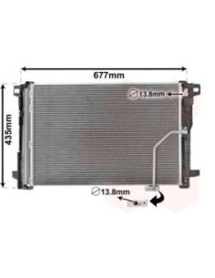 COMPATIBLE CON CONDENSADOR MERCEDES W204 2007