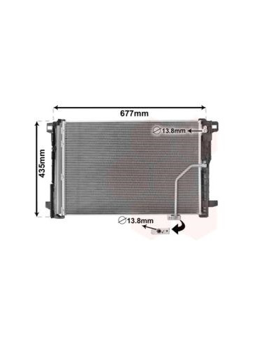 COMPATIBLE CON CONDENSADOR MERCEDES W204 2007