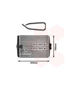 COMPATIBLE CON RADIADOR CALEFACCION MERCEDES W202 CLK C208