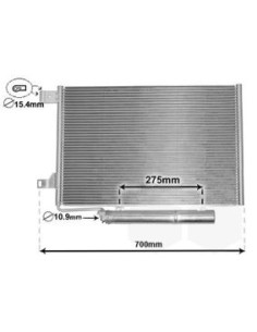 COMPATIBLE CON CONDENSADOR MERCEDES ACLASS W169