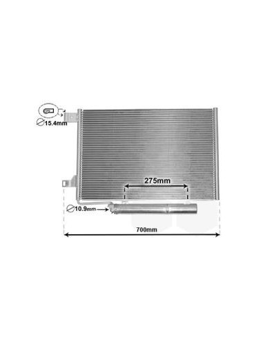 COMPATIBLE CON CONDENSADOR MERCEDES ACLASS W169