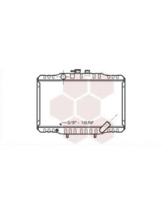 COMPATIBLE CON RADIADOR MITSUBISHI L 300 P0W P1W