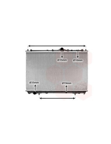 COMPATIBLE CON VOLVO S40 RADIADOR 114.59002114