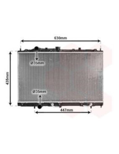 COMPATIBLE CON RADIADOR MITSUBISHI COLT V LANCER VI 1.3 12