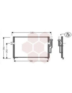 COMPATIBLE CON CONDENSADOR MITSUBISHI CARISMA SPACE STAR All