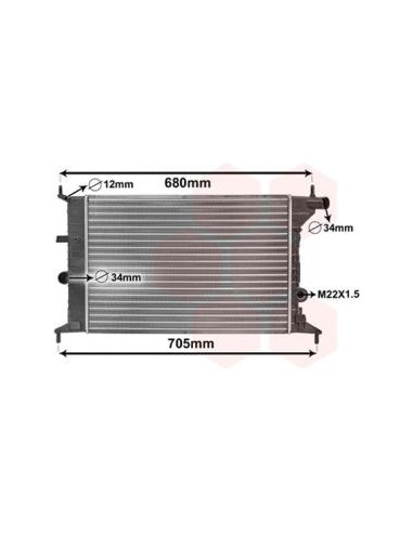 COMPATIBLE CON RADIADOR OPEELEVALUNASECTRA 95