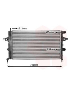 COMPATIBLE CON RADIADOR OPEL ASTRA G 1.2 16V