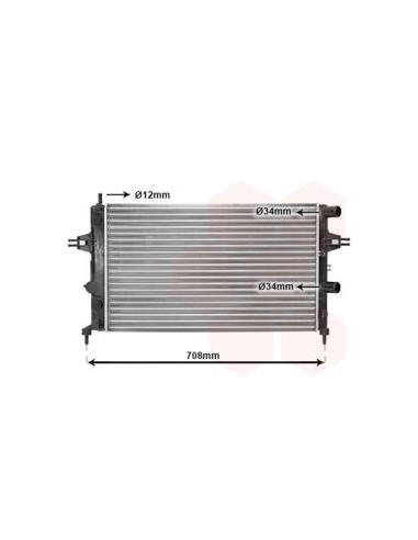 COMPATIBLE CON RADIADOR OPEL ASTRA G 1.2 16V