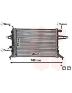 COMPATIBLE CON RADIADOR OPEL ASTRA G 98