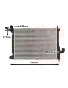 COMPATIBLE CON RADIADOR OPEL OMEGA B