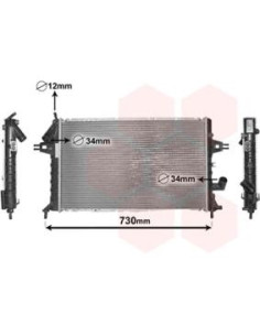 COMPATIBLE CON RADIADOR OPEL ASTRA G 1.7 DTI 16V