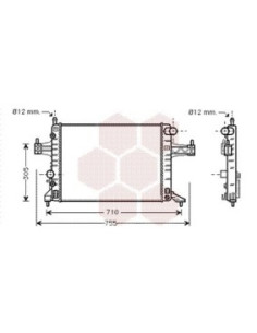 COMPATIBLE CON RADIADOR OPEL CORSA CON 1.4 16V