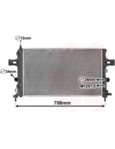 COMPATIBLE CON RADIADOR OPEL ASTRA H