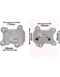 COMPATIBLE CON RADIADOR OLEO OPEL