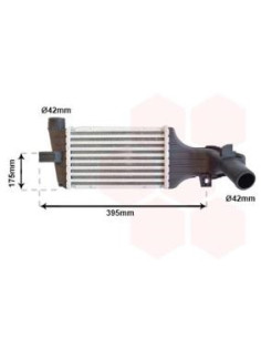 COMPATIBLE CON INTERCOOLER OPEL ZAFIRA 2.2 DTI 16V