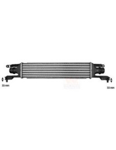 COMPATIBLE CON INTERCOOLER OPEL CORSA D 1.3 2006 66KW