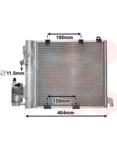 COMPATIBLE CON CONDENSADOR OPEL ASTRA G ZAFIRA