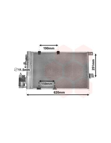 COMPATIBLE CON CONDENSADOR OPEL ASTRA G GASOLINA