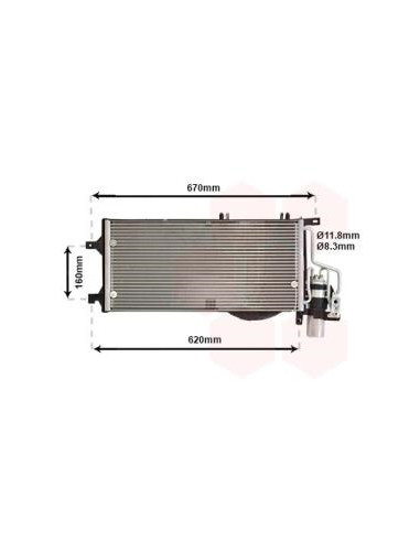 COMPATIBLE CON CONDENSADOR OPEL COMBO CORSA CON...